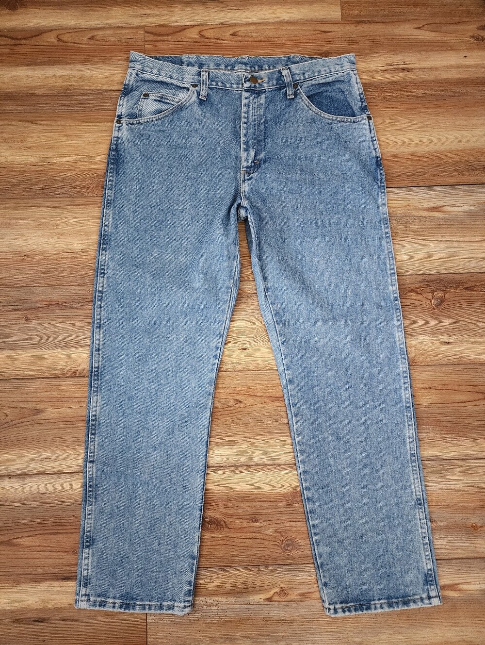 Wrangler Regular Fit Jeans Mens 36 30 Blue NEW